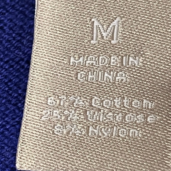 Banana Republic Cardigan V neck Purple Sz Medium - Picture 7 of 9